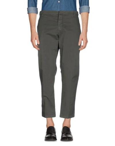 Dondup Pants In Military Green