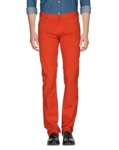 Etro Casual Pants In Rust