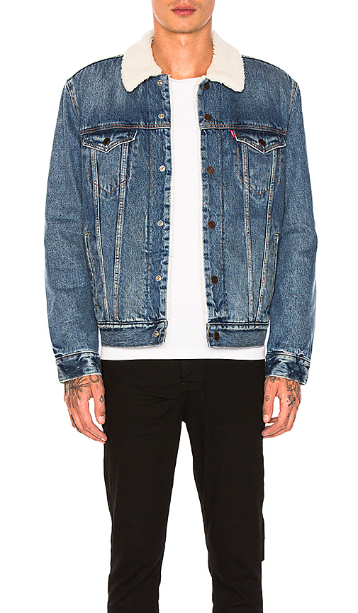 Levi's sherpa trucker cheap jacket needle park