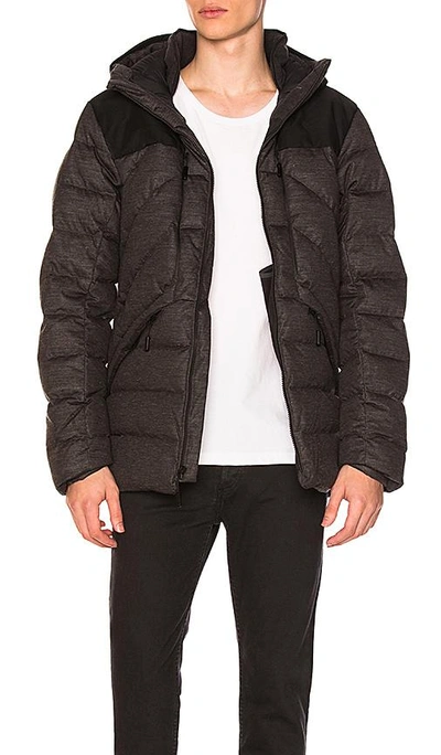 The North Face Cryos Down Jacket In Black. In Tnf Dark Grey Heather