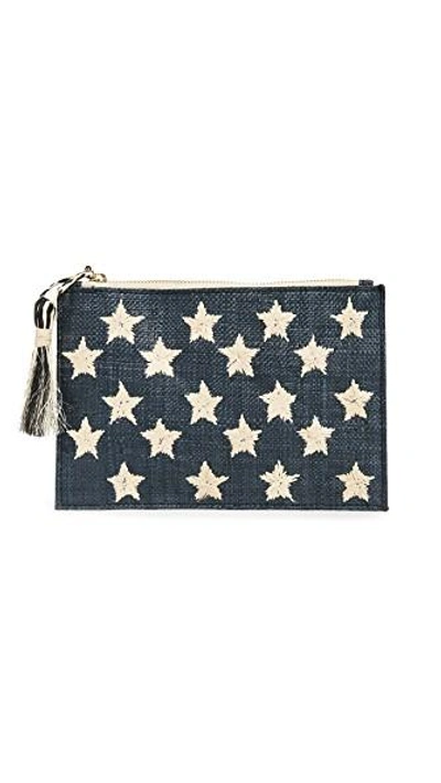 Kayu Star Pouch In Black