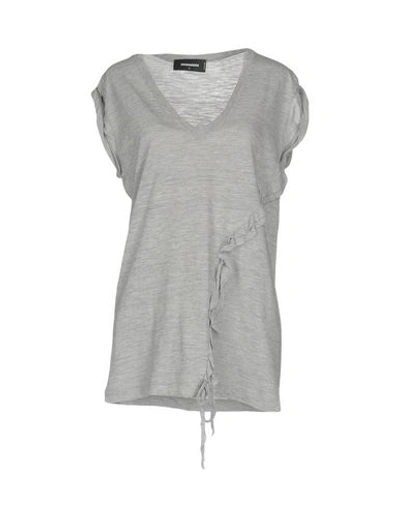 Dsquared2 T-shirt In Light Grey