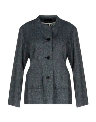 Isabel Marant Sartorial Jacket In Slate Blue