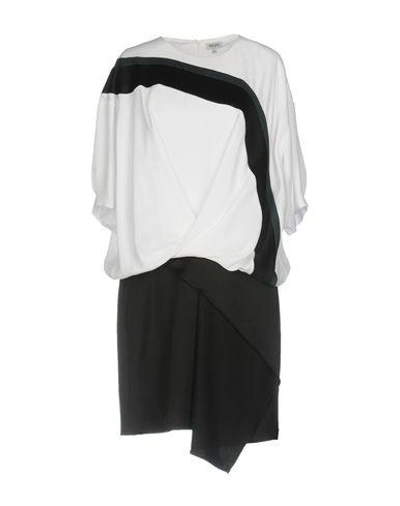 Kenzo Short Dress In White