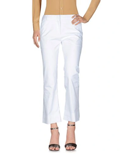 Prada Casual Pants In White