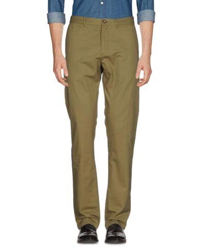 Scotch & Soda Casual Pants In Military Green