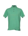 Drumohr Polo Shirts In Green