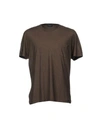 Drumohr T-shirt In Khaki