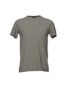 Drumohr T-shirts In Grey