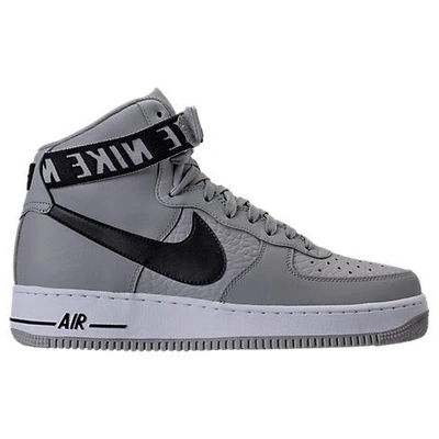Nike Men's Nba Air Force 1 High 07 Casual Shoes, Grey In Grey