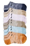 Nike 6-pack Everyday Lightweight No-show Training Socks In Multi