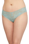 Montelle Intimates Brazilian Lace Panties In Skylight