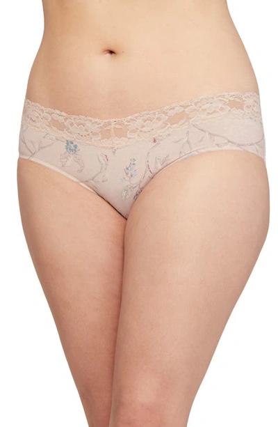 Montelle Intimates Hipster Briefs In Floral Tea