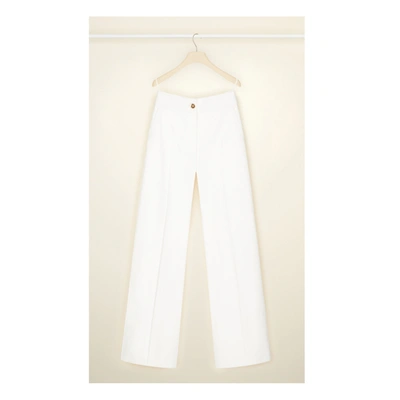 Patoo New Belt Long Trousers In White