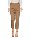 Dsquared2 Cropped Pants & Culottes In Camel