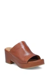 Miz Mooz Gwen Platform Sandal In Brandy