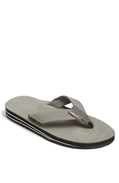 Rainbow '302alts' Flip Flop In Grey