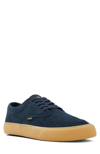 Element Topaz C3 Wolfboro Leather Sneaker In Navy