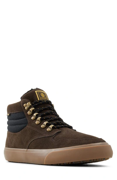Element Topaz C3 Sneaker In Dark Brown