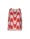 Msgm Tops In Red