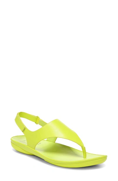 Naturalizer Genn-detect Womens Adjustable Open Toe Ankle Strap In Limelight