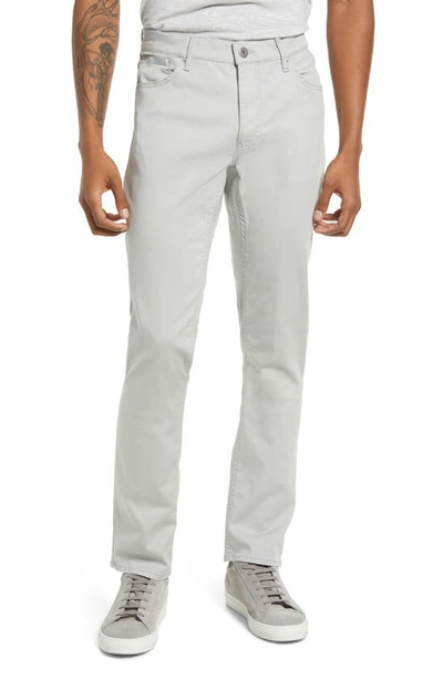 Brax Chuck Slim Fit Five Pocket Trousers In Silver