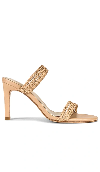 House Of Harlow 1960 X Revolve Cleo Braided Strappy Sandal In Beige