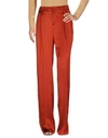 Gucci Casual Pants In Brick Red