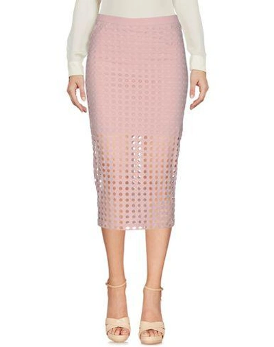 Alexander Wang T 3/4 Length Skirt In Pink