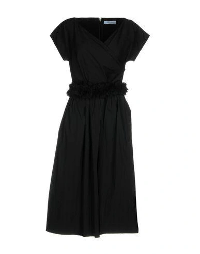 Blumarine Knee-length Dresses In Black