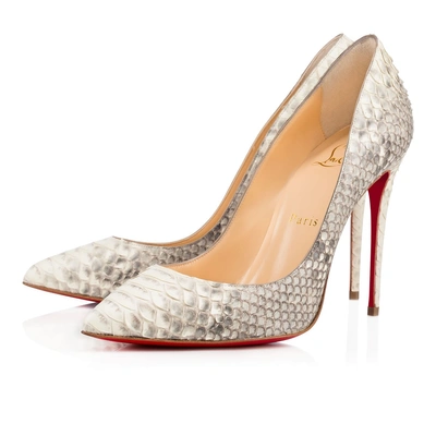 Christian Louboutin Pigalle Follies Python Light 100 Roccia Python Light -  Women Shoes - | ModeSens