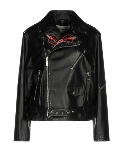 Valentino Biker Jacket In Black