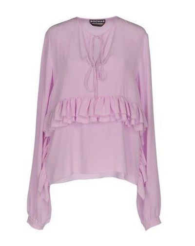 Rochas Blouses In Lilac