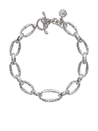 Dower & Hall Chain-link Bracelet In Silber
