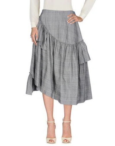 Simone Rocha 3/4 Length Skirt In Grey