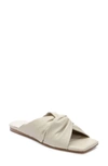 Sanctuary Flaningo Womens Flat Slip On Slide Sandals In Clean Sand