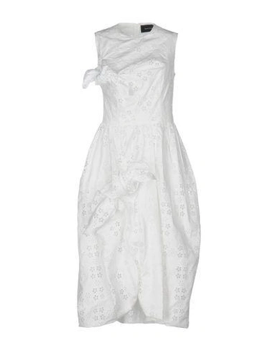 Simone Rocha Evening Dress In White