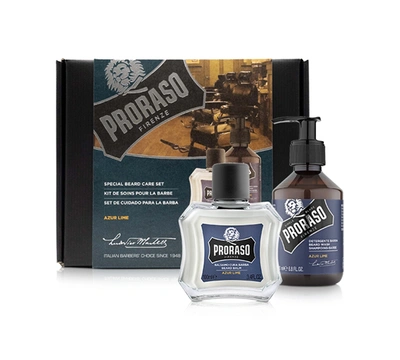 Proraso 2-pc. Beard Care Set For New Or Short Beards - Azur Lime Scent