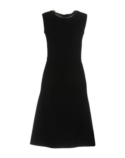 Givenchy Midi Dresses In Black