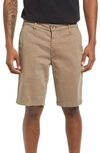 Ag Griffin Cotton Blend Tailored Fit Shorts - 100% Exclusive In Dry Dust