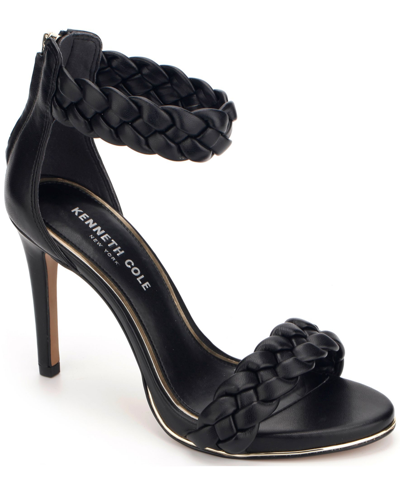 Kenneth Cole New York Women's Brooke 95 Braid Dress Sandals In Black