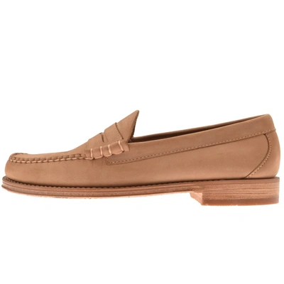 Gh Bass Weejun Heritage Suede Loafers Brown