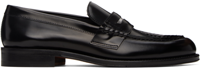 Dsquared2 Black Leather Loafer