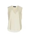 Dsquared2 Tops In Ivory