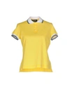Dsquared2 Polo Shirt In Yellow