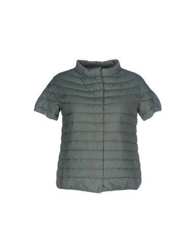 Duvetica Down Jackets In Military Green