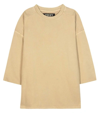 Yeezy Cotton Sweater (season 1) In Beige