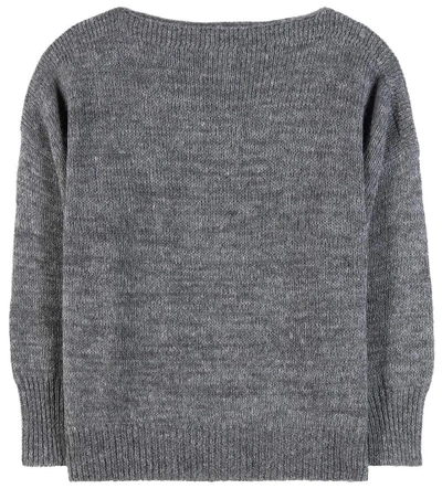 Isabel Marant Étoile Grace Wool And Linen-blend Sweater In Grey | ModeSens