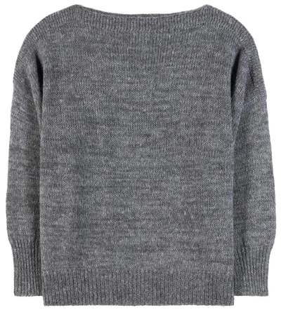 Isabel Marant Étoile Grace Alpaca, And Linen-blend Sweater In Grey | ModeSens