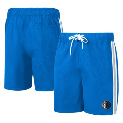 G-iii Sports By Carl Banks Blue Dallas Mavericks Sand Beach Volley Swim Shorts